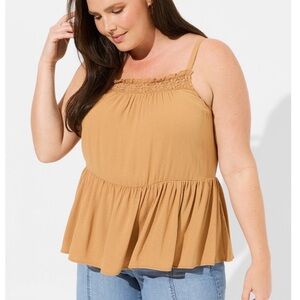 Women's Torrid Tan Sleeveless Top